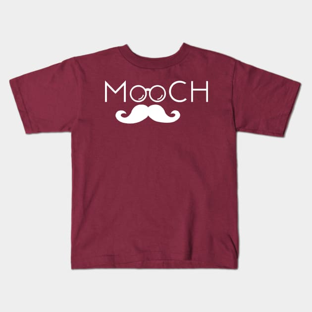 Mooch/Mustache Kids T-Shirt by Madhav